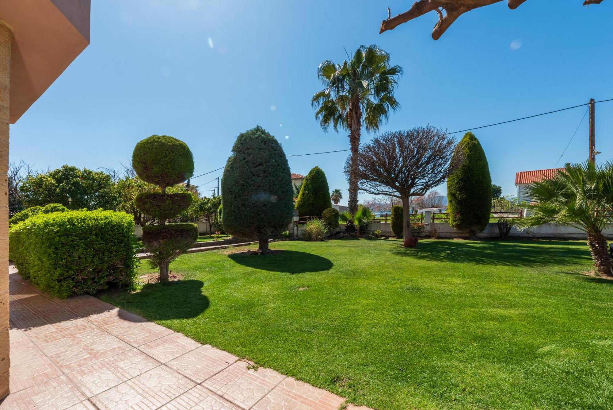 Apartmán Christina'S Twin Palm Trees House Agria Exteriér fotografie